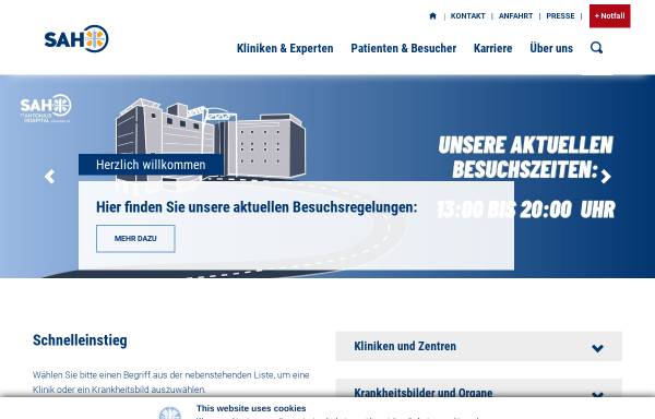 Vorschau von www.sah-eschweiler.de, St.-Antonius-Hospital