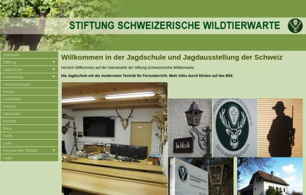 Vorschau von www.wildtierwarte.ch, Schweizerische Wildtierwarte