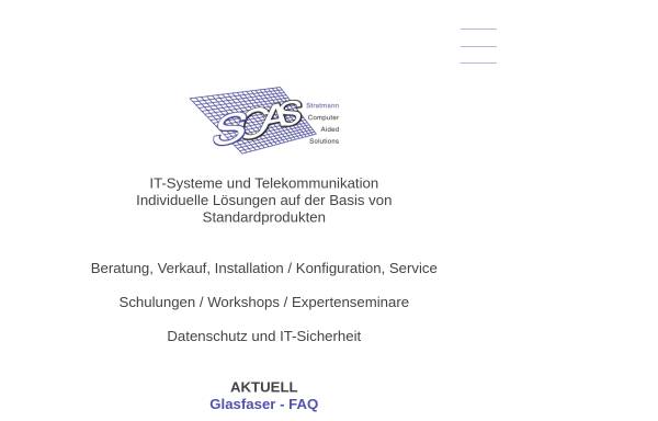 Vorschau von www.scas.de, SCAS IT-Systemhaus
