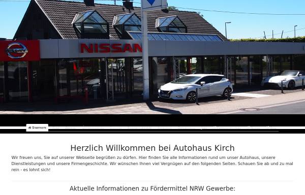 Vorschau von www.autohaus-kirch.de, Autohaus Kirch Inhaber Hans Jürgen Kirch