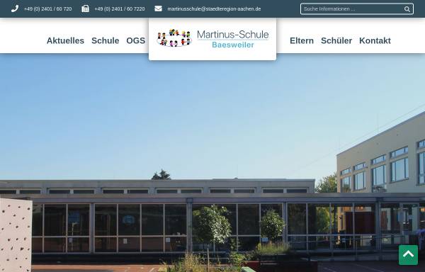 Vorschau von www.martinus-schule-baesweiler.de, Martinus-Schule Baesweiler