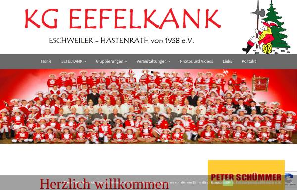 Vorschau von www.eefelkank.de, KG Eefelkank Eschweiler Hastenrath e. V.