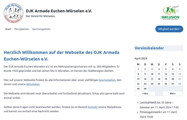 Vorschau von www.armada-wuerselen.de, DJK Armada Euchen-Würselen e. V.