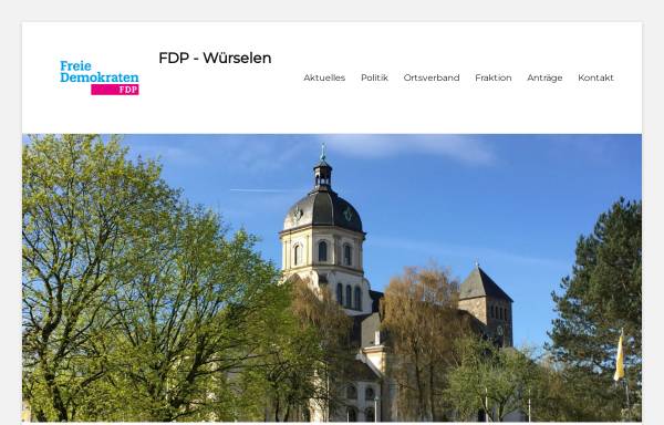 Vorschau von www.fdpwuerselen.org, FDP Würselen
