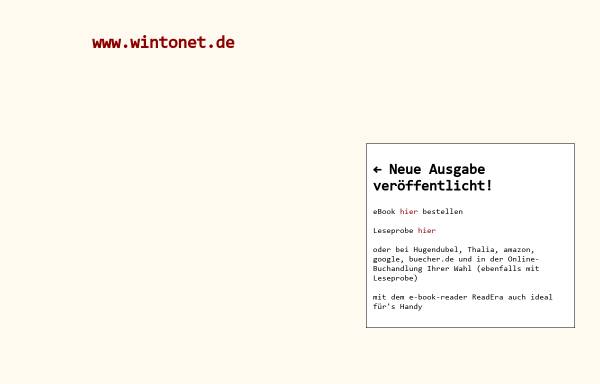 Vorschau von wintonet.de, Peter Wulff - Wintonet