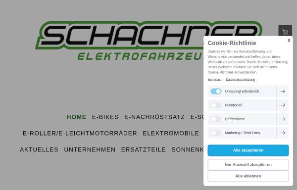 Vorschau von www.elektrobikes.com, Schachner GmbH