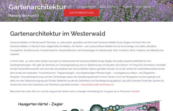 Vorschau von garten-architektur.de, Büro für Gartenarchitektur Sonja Ziegler