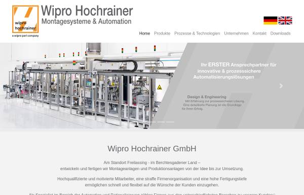 Vorschau von www.hochrainer.com, Hochrainer Maschinen