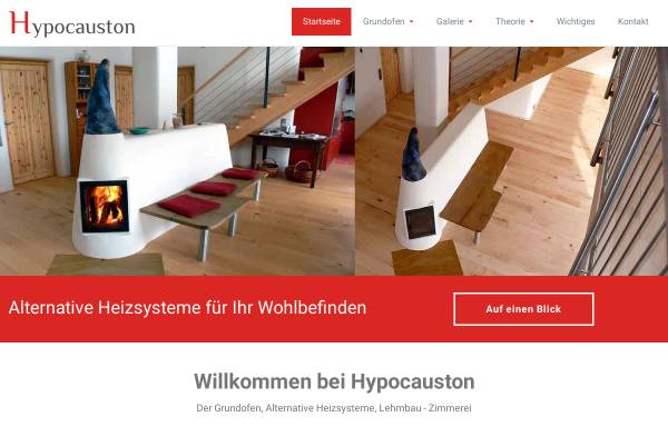 Vorschau von www.hypocauston.de, Hypocauston - Dietrich Sanden