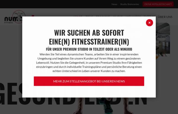 Vorschau von www.fitness-number1-freising.de, Fitnessworld Number 1
