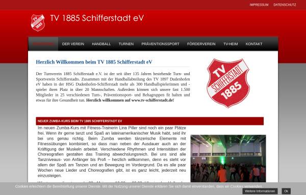 Vorschau von www.tv-schifferstadt.de, TV 1885 Schifferstadt e.V.