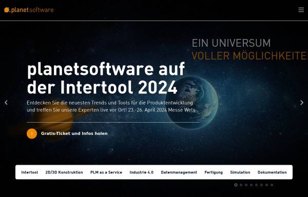 Vorschau von www.cad.at, Planet! Software-Vertrieb & Consulting GmbH