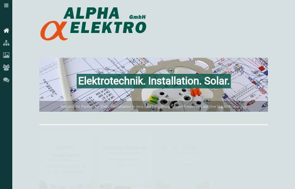 Vorschau von www.alphaelektro.de, ALPHA-ELEKTRO GmbH