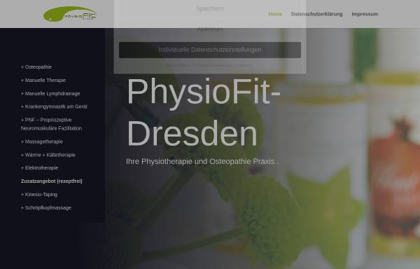 Vorschau von www.physiofit-dresden.de, Physio Fit (Johannstadt)