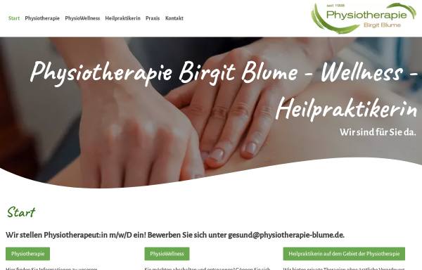 Physiotherapie Birgit Blume (Pieschen)