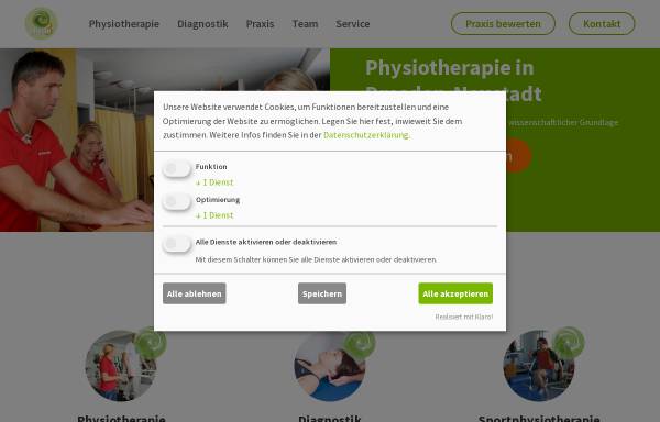 Vorschau von www.physio-drei.de, Praxis für Physiotherapie - Physio 3 (Neustadt)