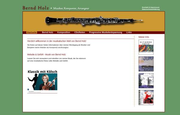 Vorschau von www.oboe-popklassik.de, Holz, Bernd
