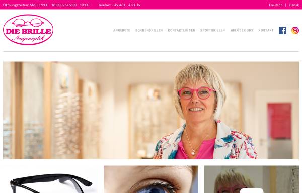 Vorschau von www.die-brille-gmbh.de, Die Brille GmbH