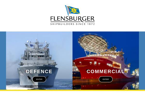 Vorschau von www.fsg-ship.de, Flensburger Schiffbau-Gesellschaft mbH & Co. KG