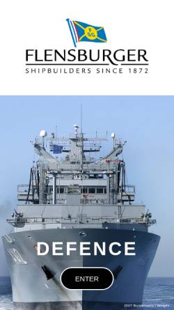 Vorschau der mobilen Webseite www.fsg-ship.de, Flensburger Schiffbau-Gesellschaft mbH & Co. KG