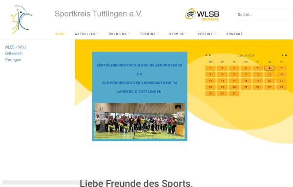 Vorschau von www.sportkreis-tut.de, Sportkreis Tuttlingen e. V.