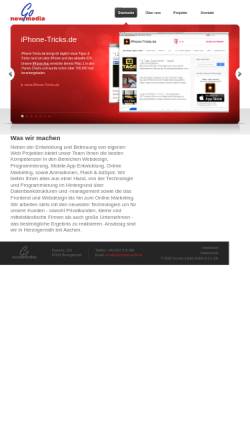 Vorschau der mobilen Webseite www.gonewmedia.de, Go new media Ltd. & Co. KG