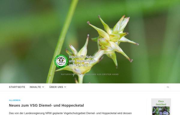 Vorschau von vnv-hsk.de, Verein für Natur- und Vogelschutz im Hochsauerland e.V.