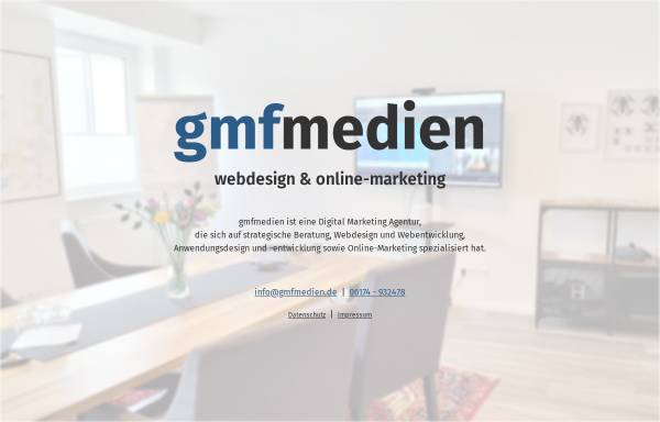 Vorschau von www.gmfmedien.de, Gmfmedien