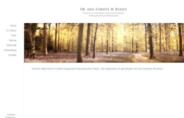 Vorschau von www.praxis-dr-christa-ratjen.de, Ratjen, Dr. med. Christa