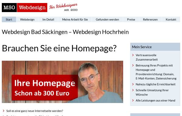 MSO-Webdesign, Marco Schwarz