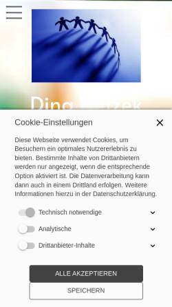 Vorschau der mobilen Webseite www.uebersetzungrussisch.de, Dina Fietzek
