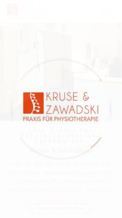 Vorschau der mobilen Webseite www.kruse-zawadski.de, Kruse & Zawadski GmbH