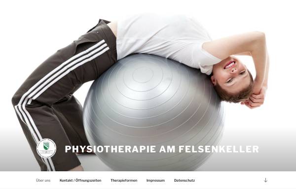 Vorschau von www.physiotherapie-felsenkeller.de, Physiotherapie am Felsenkeller Woßeng und Reinwald