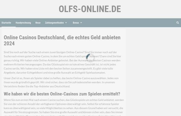 Vorschau von www.olfs-online.de, Oldtimer- und Landmaschinenfreunde Schwarzbachtal e.V.