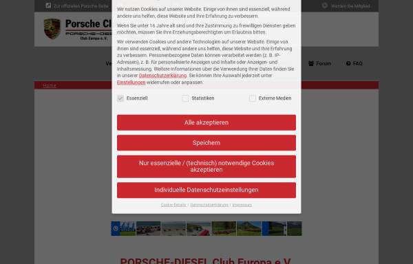 Vorschau von www.porsche-diesel-classic.de, Porsche-Diesel-Club Europa e.V.