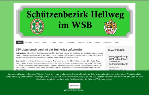Vorschau von www.bezirk-hellweg.de, Westfälischer Schützenbund e.V., Bezirk-Hellweg (5000)