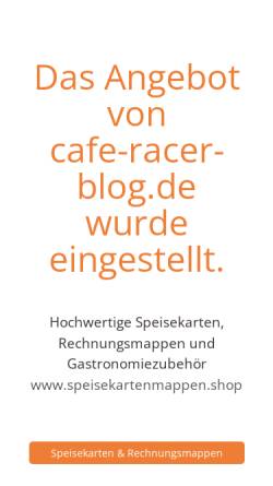 Vorschau der mobilen Webseite www.cafe-racer-blog.de, Cafe Racer Blog