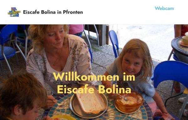 Vorschau von www.eiscafe-bolina.de, Eiscafe Bolina