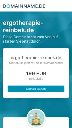 Vorschau der mobilen Webseite www.ergotherapie-reinbek.de, Ergotherapie Reinbek - Praxis Sabine Loewig