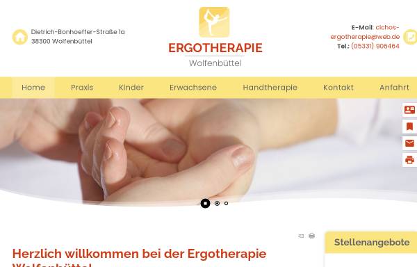 Ergotherapie Wolfenbüttel - Praxis für Ergotherapie - Anke Cichos