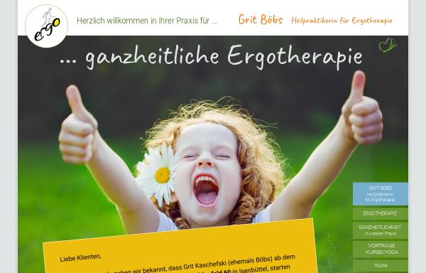 Vorschau von www.ergo-isenbuettel.de, Gemeinschaftspraxis für Ergotherapie
