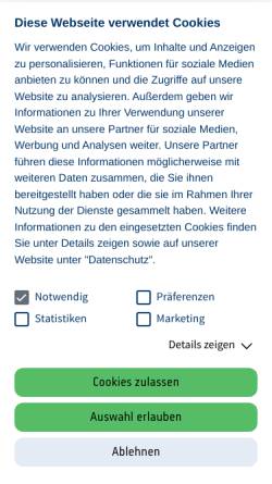 Vorschau der mobilen Webseite www.ihk-niederrhein.de, Niederrheinische Industrie- und Handelskammer Duisburg Wesel Kleve