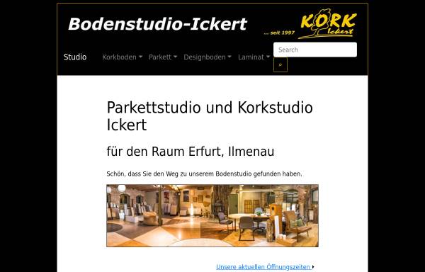 Vorschau von www.kork-ickert.de, Kork-Ickert, Una Ickert
