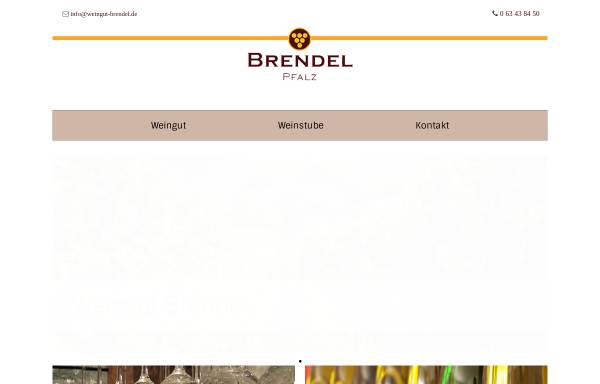 Vorschau von www.weingut-brendel.de, Weingut Brendel