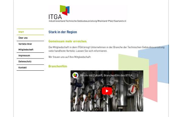 ITGA Industrieverband Technische Gebäudeausrüstung Rheinland/Pfalz Saarland e.V.