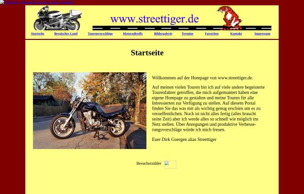 Vorschau von www.streettiger.de, Streettiger