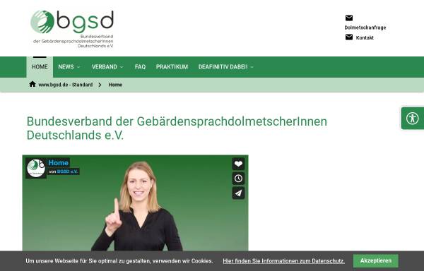 Bundesverband der GebärdensprachdolmetscherInnen Deutschlands e.V. (BGSD)