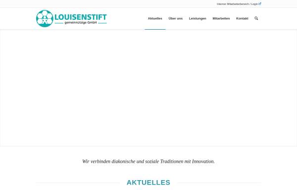 Vorschau von www.louisenstift.de, Louisenstift gGmbH