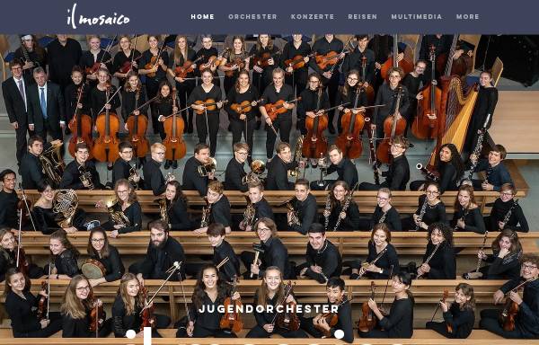 Vorschau von www.ilmosaico.ch, Jugendorchester 