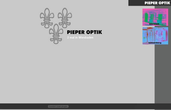 Vorschau von www.pieperoptik.de, Pieper Optik